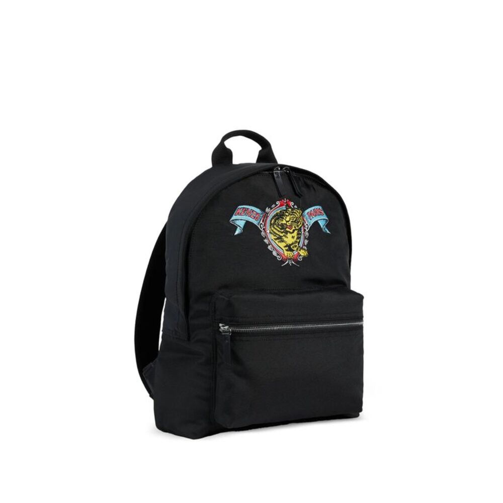 Kenzo Black Backpacks Men